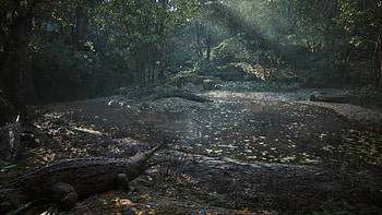 MGS Δ: Snake Eater — Swamp Croc, video game, Metal Gear Solid Δ: Snake Eater, swamp, crocodile HD wallpaper