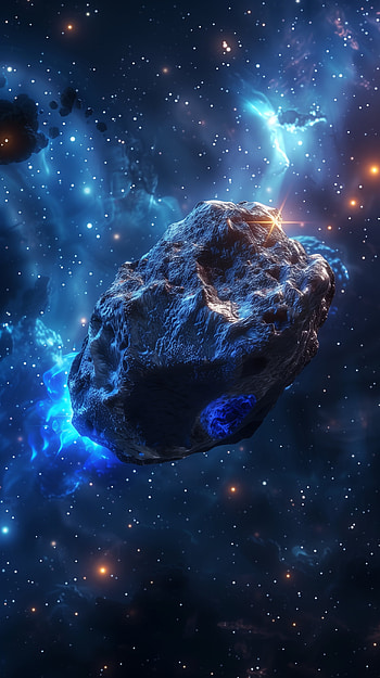 Majestic Meteorite Space, space HD phone wallpaper