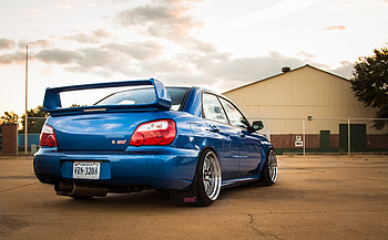 Subaru, Cars, Back View, Rear View, Impreza, Wrx, Sti HD wallpaper