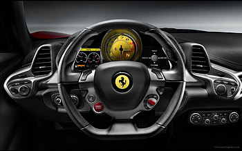 Ferrari 458 Italia Interior, Italia, Interior, car, 458, Ferrari HD wallpaper