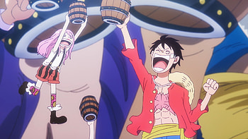 One Piece — Monkey D. Luffy & Jewelry Bonney's Rowdy Toast, Anime, One Piece, Jewelry Bonney, Monkey D. Luffy HD wallpaper