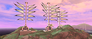 Dranuur Colony Fleet Holding2, STO, base, windmills, Dranuur Colony HD wallpaper