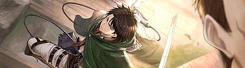 Attack on Titan, Dual monitor , Levi Ackerman, Unique backgrounds HD wallpaper