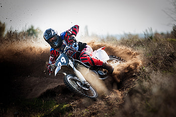 Motorcycle, Motocross, Sports, Dirt, Vehicle HD wallpaper