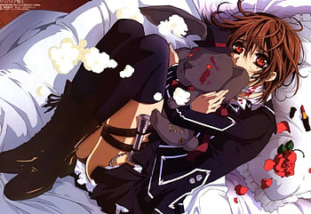 Vampire Yuki Cross, blood, vampire, sorrow HD wallpaper
