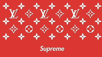 Supreme, Louis Vuitton HD wallpaper