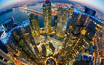 Korea, Busan city, Travel HD wallpaper