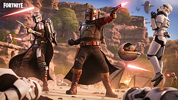 Boba Fett X Mandalorian Star Wars Fortnite Cool Art Fortnite HD wallpaper