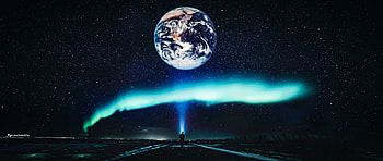 Boreal Exploration , walking, alone, artist, artwork, digital-art, deviantart HD wallpaper