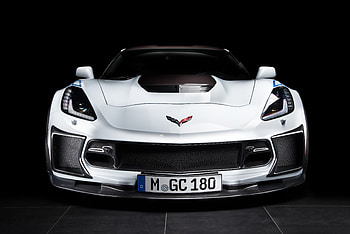 Chevrolet Corvette Z06, Geigercars Carbon 65 edition, 2018, front HD wallpaper