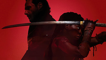 The Walking Dead Survivors Red Background, TV Show, The Walking Dead: The Ones Who Live HD wallpaper