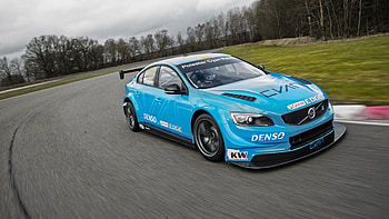 Cyan S60, Polestar Racing HD wallpaper