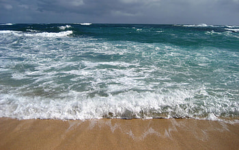 Nature, Sea, Waves, Beach, Element, Force, Strength, Foam HD wallpaper