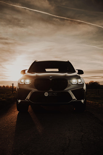 Bmw, Cars, Car, Suv, Front View, Grey, Bmw X5 HD phone wallpaper