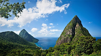 Saint Lucia, , Background , Travel HD wallpaper
