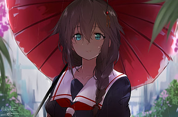 Shigure (Kancolle), Anime, Kantai Collection HD wallpaper