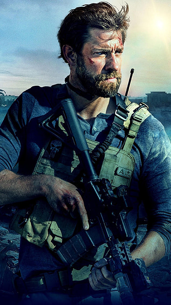 John Krasinski, 13 Hours, Action movie actor HD phone wallpaper