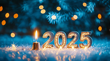 Brighten Your 2025: Happy New Year, Happy New Year, 2025, New Year 2025 HD wallpaper