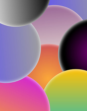 Simple bubble theme, , trending, magenta, art, pattern, colorful, Android, latest HD phone wallpaper