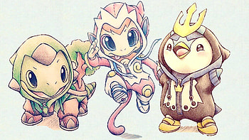 Since the new Pokemon game is out tomorrow, here are some cute () HD wallpaper