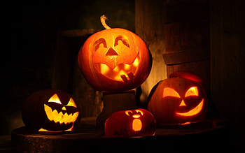 Holidays, Halloween, Night, Pumpkin, Holiday, Fear HD wallpaper