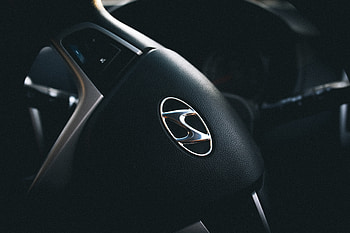 Hyundai, Cars, Steering Wheel, Rudder, Logo, Logotype HD wallpaper
