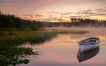 Landscape, Rivers, Boats HD wallpaper