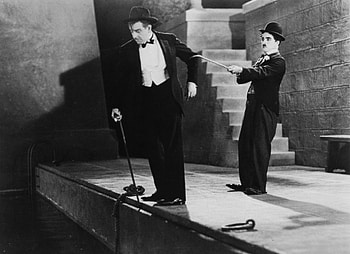 Harry Myers, Charlie Chaplin HD wallpaper