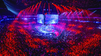 Cyber sports arena, eSports HD wallpaper