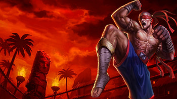 Lee Sin (LoL) HD wallpaper