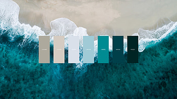 Beach color palette, Vibrant hues, R HD wallpaper