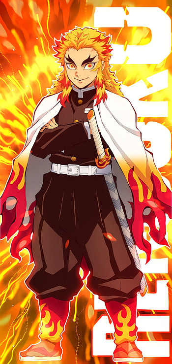 Demon Slayer Rengoku, zenitsu, inosuke, demon slayer, tanjiro, kimetsu no yaiba, hashira, nezuko HD phone wallpaper