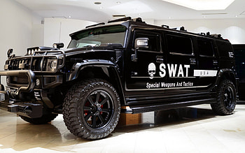 hummer h2, hummer, swat, police, car HD wallpaper