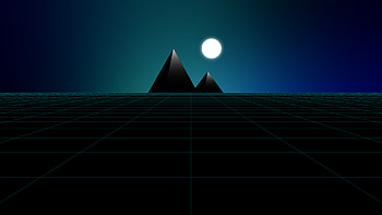 Pyramid Synthwave Minimal , pyramid, synthwave, minimalism, minimalist, artist, artwork, digital-art HD wallpaper