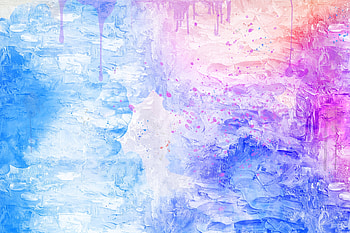 Blue, pink, water colors, art, canvas surface HD wallpaper