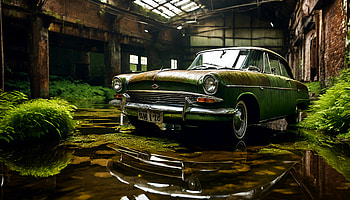 Old car, car, old car HD wallpaper