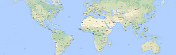 Dual screen , World map's essence, Google dual monitor, Windows 7 setup HD wallpaper