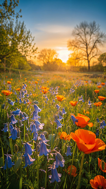 Wildflower, Poppy HD phone wallpaper