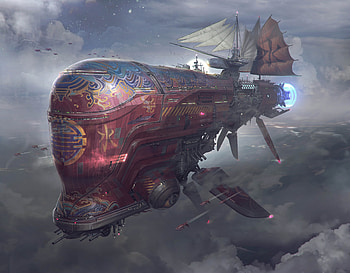 Beyond Good And Evil 2 Spaceship Cyberpunk, beyond-good-and-evil-2, games, 2018-games, cyberpunk, spaceship, artist, artwork, digital-art HD wallpaper