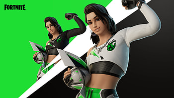 Elite Striker Sephira Outfit Fortnite, video game, Fortnite HD wallpaper