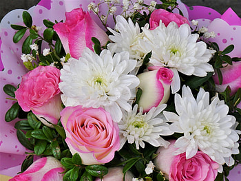 Bouquet, leaf, nature, Flower HD wallpaper