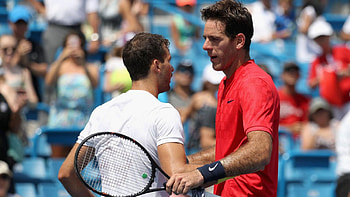 Grigor Dimitrov, Juan Martin del Potro HD wallpaper