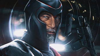 JasonIsaacs As Magneto X Men, magneto, superheroes, artist, artwork, digital-art HD wallpaper