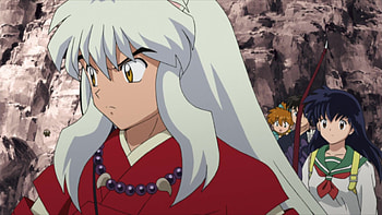 InuYasha and Kagome, InuYasha vs Natsu battle, Comic dub, Anime crossover HD wallpaper