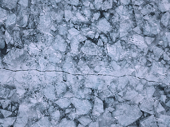 Nature, Ice, Crack, Frozen, Shards, Smithereens HD wallpaper