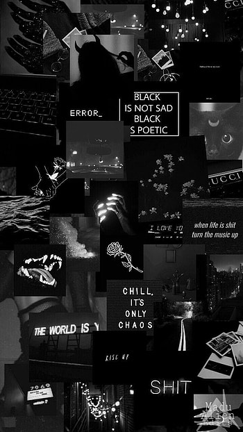Black Sad Aesthetic, Aesthetic Black Depressing HD phone wallpaper