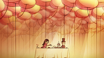 Food, Art, , Drawing, Table, Court, Look After HD wallpaper