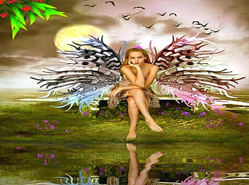 Solitaria, pasion, color, fantasia, vista HD wallpaper