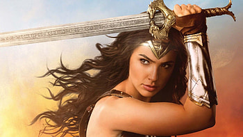 Gal Gadot, Wonder Woman, Mac background, Gal Gadot's character HD wallpaper