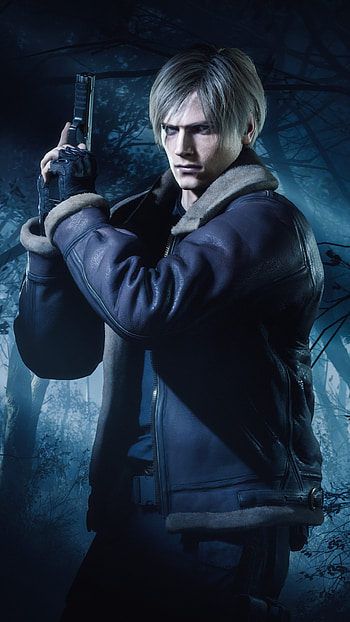 Resident Evil 4 (2023) Epic - Leon S. in Action, video game, Resident Evil 4 (2023), Leon S. Kennedy HD phone wallpaper